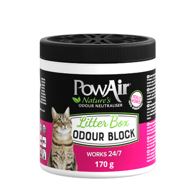 PowAir Cat Litter Box Odour Block 170g