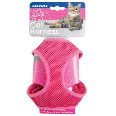 Ancol Soft Cat Harness Pink - Small Ancol