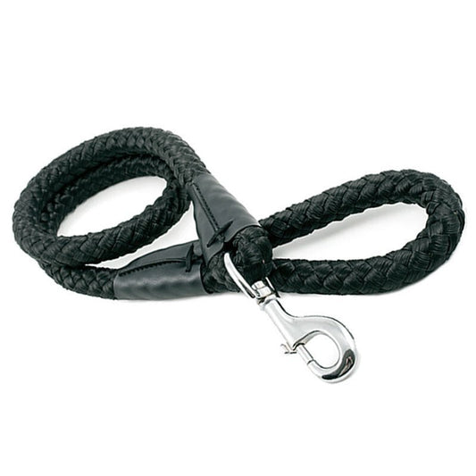 Ancol Nylon Super Rope Lead Black 20mm x 1.07m Ancol