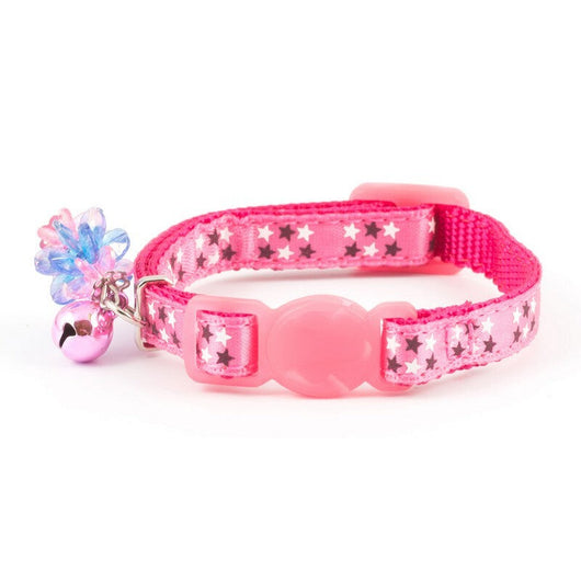 Ancol Luxury Pink Stars Safety Kitten Collar Ancol