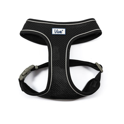 Ancol Viva Comfort Mesh Harness Black 24-45cm Small Ancol