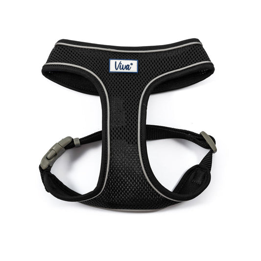 Ancol Viva Comfort Mesh Harness Black 44-57cm Ancol