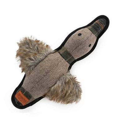 Ancol Heritage Tweed Duck Dog Toy Ancol