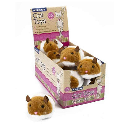Ancol Jittery Mouse Cat Toy x 12 Ancol