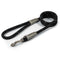 Ancol Viva Rope Reflective Snap Lead Black 12mm x 1.07m