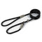 Ancol Viva Rope Reflective Slip Lead Black 8mm x 1.5m