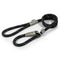 Ancol Viva Rope Reflective Slip Lead Black 12mm x 1.5m