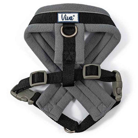 Ancol Viva Padded Dog Harness Black 36-42cm Ancol