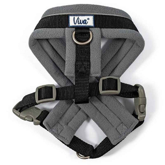 Ancol Viva Padded Dog Harness Black 36-42cm Ancol