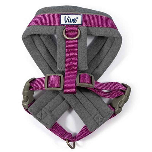 Ancol Viva Padded Dog Harness Purple 36-42cm Ancol