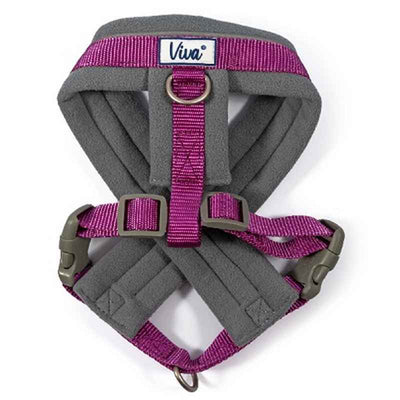 Ancol Viva Padded Dog Harness Purple 36-42cm Ancol
