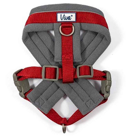 Ancol Viva Padded Dog Harness Red 41-53cm Ancol