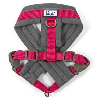 Ancol Viva Padded Dog Harness Pink 41-53cm Ancol