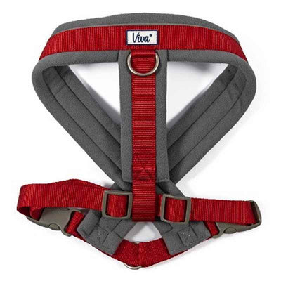 Ancol Viva Padded Dog Harness Red 52-71cm Ancol