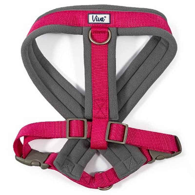 Ancol Viva Padded Dog Harness Pink 52-71cm Ancol