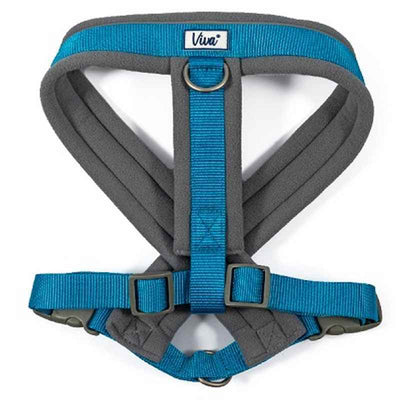 Ancol Viva Padded Dog Harness Blue 52-71cm Ancol