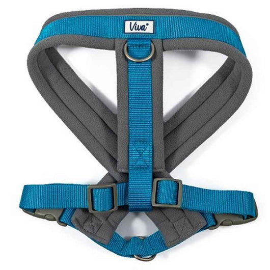 Ancol Viva Padded Dog Harness Blue 52-71cm Ancol