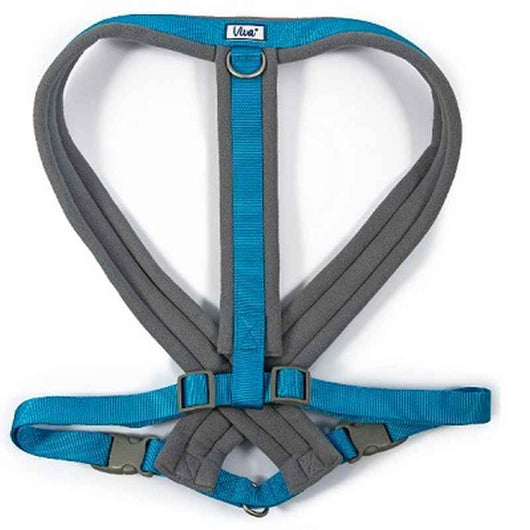 Ancol Viva Padded Dog Harness Blue 70-98cm Ancol