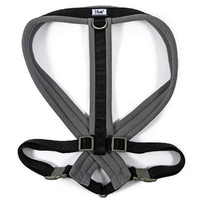 Ancol Viva Padded Dog Harness Black 97-130cm Ancol