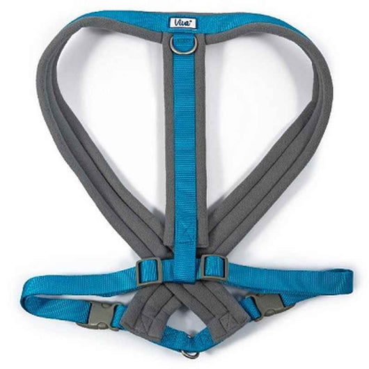 Ancol Viva Padded Dog Harness Blue 97-130cm Ancol