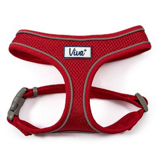 Ancol Viva Comfort Mesh Dog Harness Red 28-40cm Ancol
