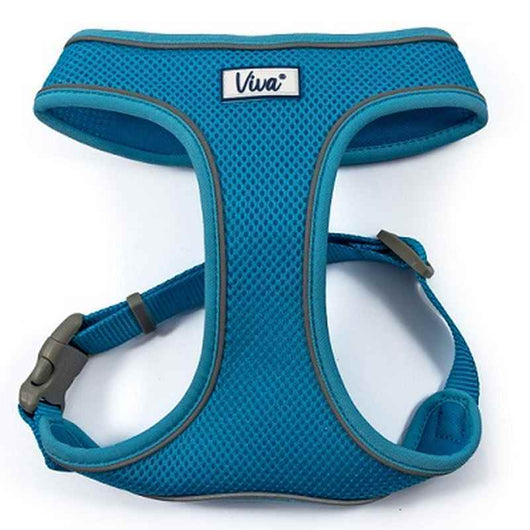 Ancol Viva Comfort Mesh Dog Harness Blue 44-57cm Ancol