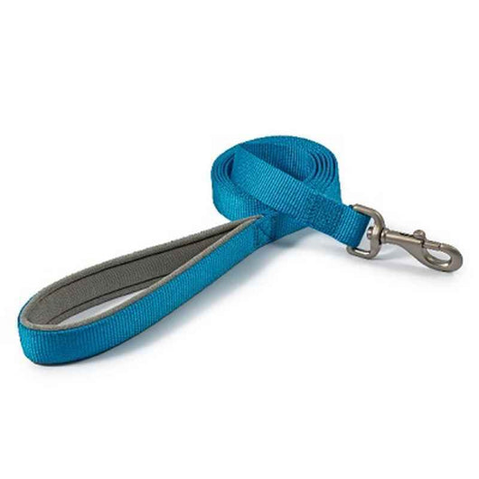 Ancol Viva Padded Snap Lead Blue 25mm x 1m Ancol
