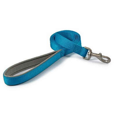 Ancol Viva Padded Snap Lead Blue 25mm x 1.8m Ancol