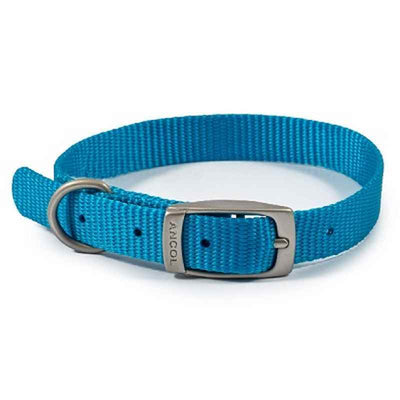 Ancol Viva Buckle Collars Blue 20-26cm Ancol