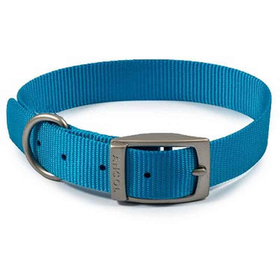Ancol Viva Buckle Collar Blue 35-43cm Ancol