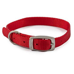 Ancol Viva Buckle Collar Red 20-26cm Ancol