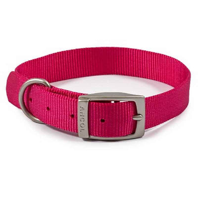 Ancol Viva Buckle Collar Pink 28-36cm Ancol