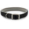 Ancol Viva Padded Buckle Collar Black 55-63cm