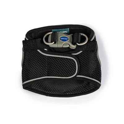 Ancol Viva Step In Harrness Black 30-36cm Ancol