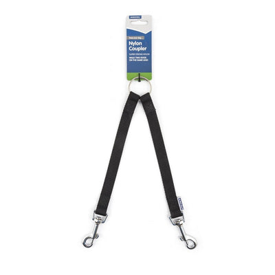 Ancol Training & Safety Nylon Coupler Black 30cm Ancol