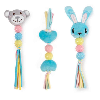 Ancol Small Bite Bear/Bunny/Heart Teether Bone x 6 Ancol