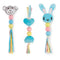 Ancol Small Bite Bear/Bunny/Heart Teether Bone x 6