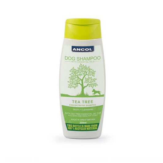 Ancol Dog Shampoo Tea Tree 200ml x 6 Ancol