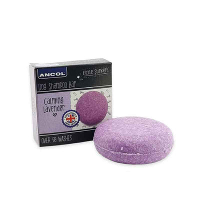 Ancol Little Stinker Dog Shampoo Bar Calming Lavender 50g x 6 Ancol