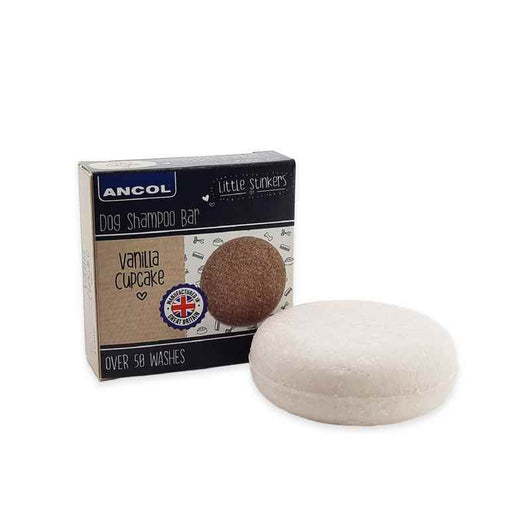 Ancol Little Stinker Dog Shampoo Bar Vanilla Cupcake 50g x 6 Ancol