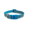 Ancol Paws Adjustable Reflective Blue Dog Collar 30-50cm