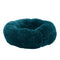 Ancol Sleep Paws Super Soft Plush Donut Bed Teal 50cm