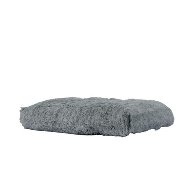 Ancol Sleepy Paws Super Soft Plush Mattress Slate Grey 75cm x 60cm Ancol