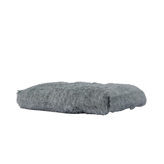 Ancol Sleepy Paws Super Soft Plush Mattress Slate Grey 75cm x 60cm Ancol