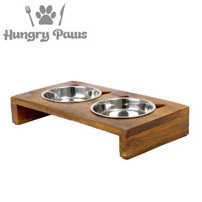 Ancol Hungry Paws Raised Cat Twin Feeder 175ml Ancol