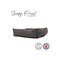 Ancol Sleepy Paws Classic Grey Check Square Bed Large 78cm x 90cm