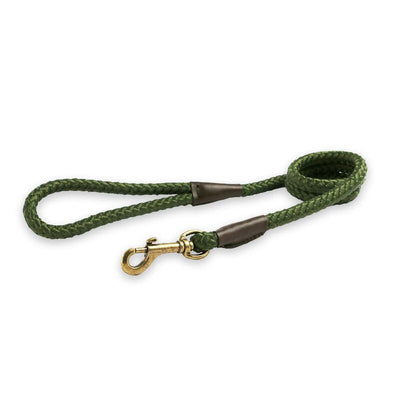 Ancol Heritage Collection Rope Lead Green 12mm x 1.07m Ancol