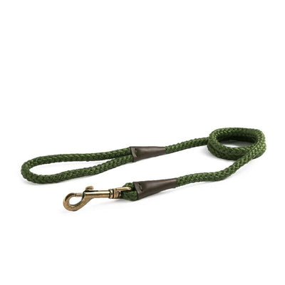 Ancol Heritage Collection Rope Lead Green 10mm x 1.07m Ancol