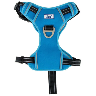 Ancol Viva Exercise & Travel Harness Blue Medium 45-65cm Ancol