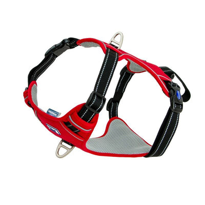Ancol Viva Exercise & Travel Harness Red XLarge 80-120cm Ancol